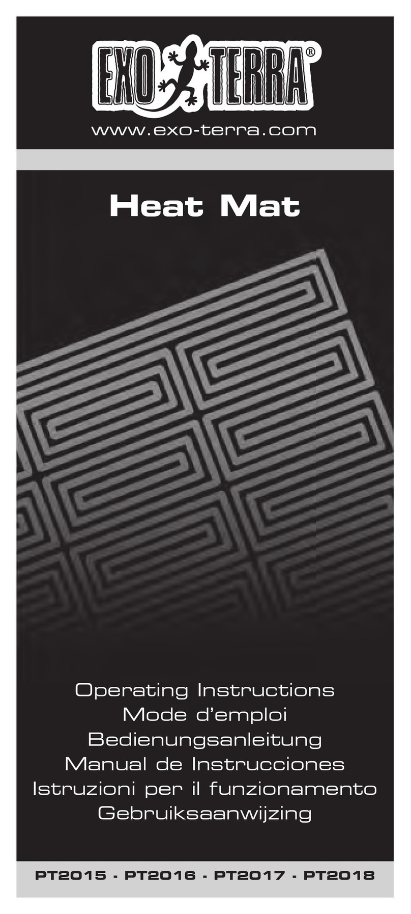 Exo Terra PT2015 operating instructions