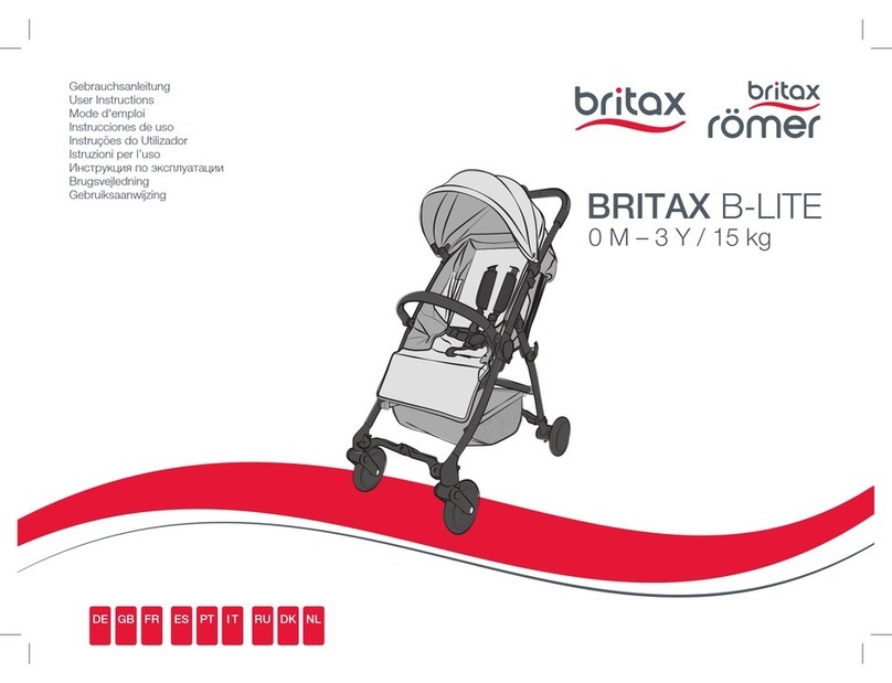 Britax B-LITE User manual Britax B-LITE User manual