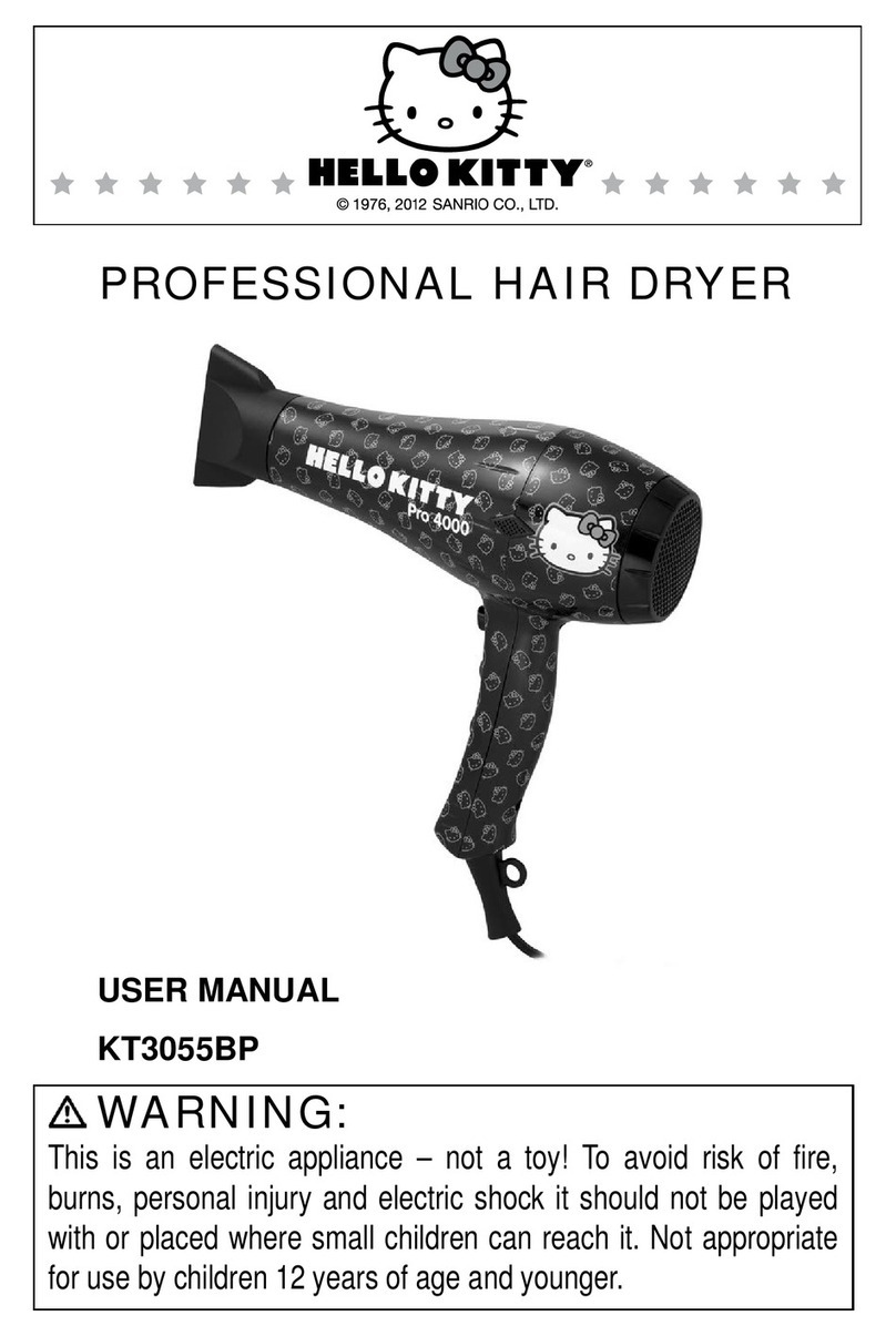 Hello Kitty KT3055BP User manual