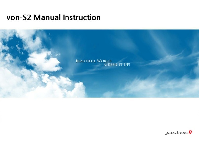 JASTEC von-S2 instruction manual