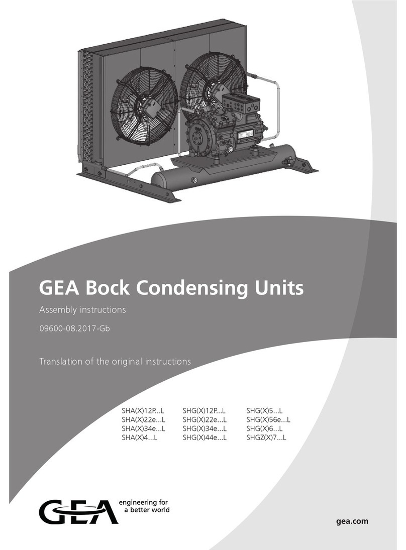 GEA SHA series Assembly instructions