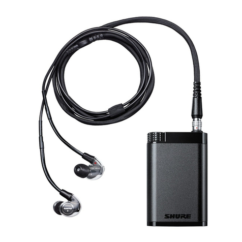 Shure KSA1200 manual