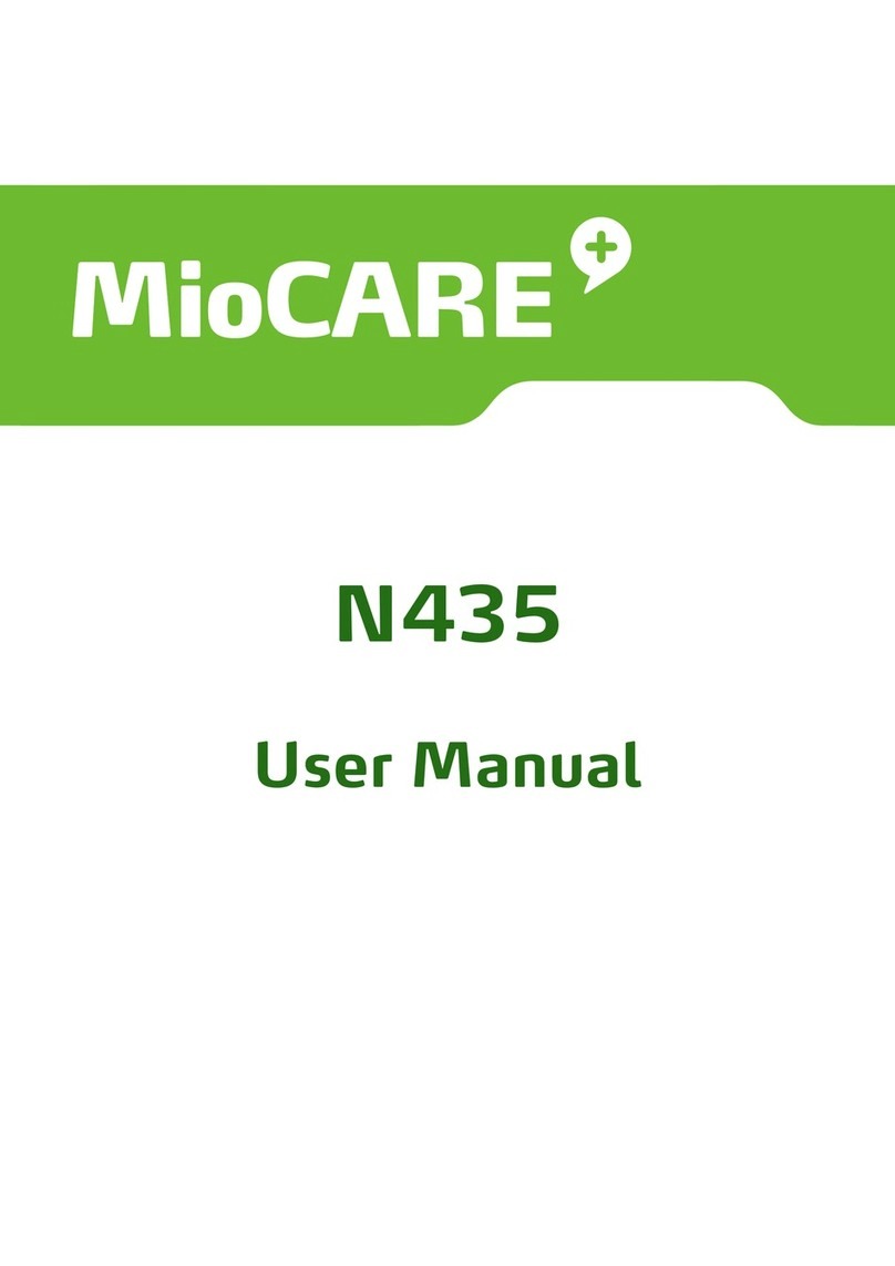 Mio MioCARE N435 User manual