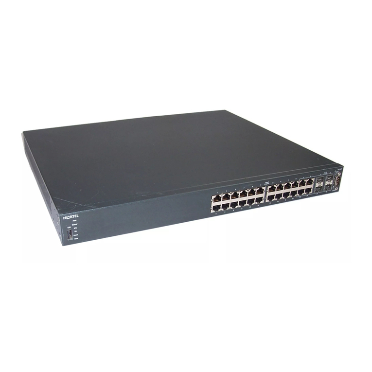 Avaya ERS 2500 User manual