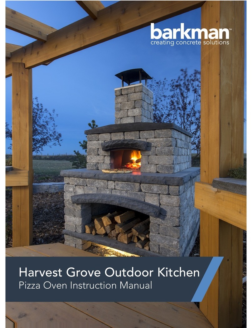 barkman Harvest Grove Outdoor Kitchen instruction manual