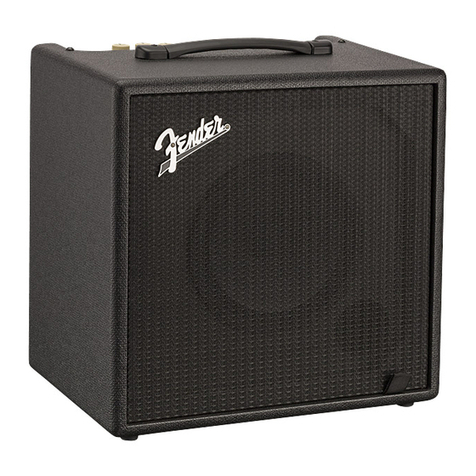 Fender Rumble LT25 owner's manual