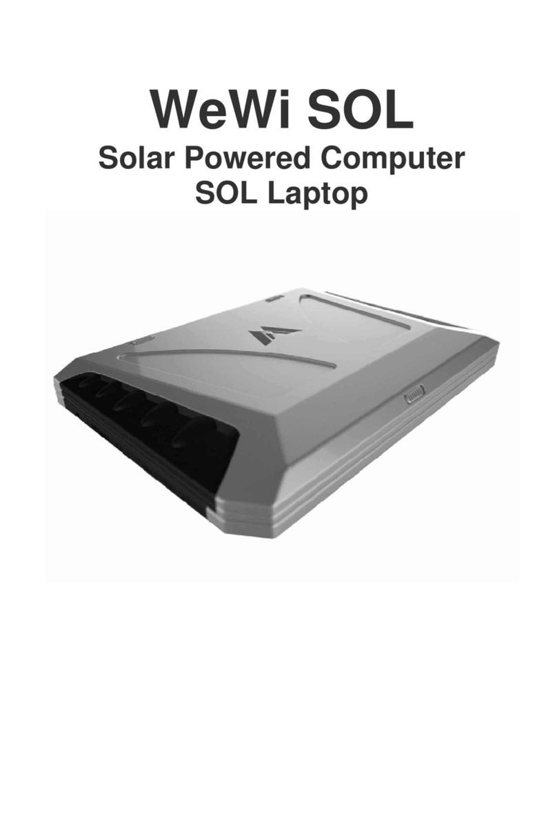 WeWi SOL DBR1-Y owner's manual