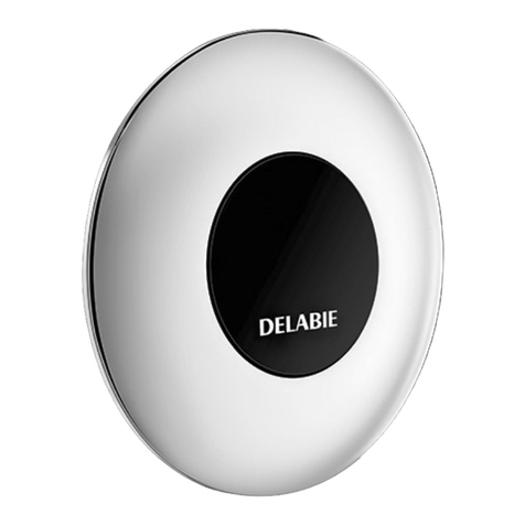 Delabie TEMPOMATIC WC installation manual