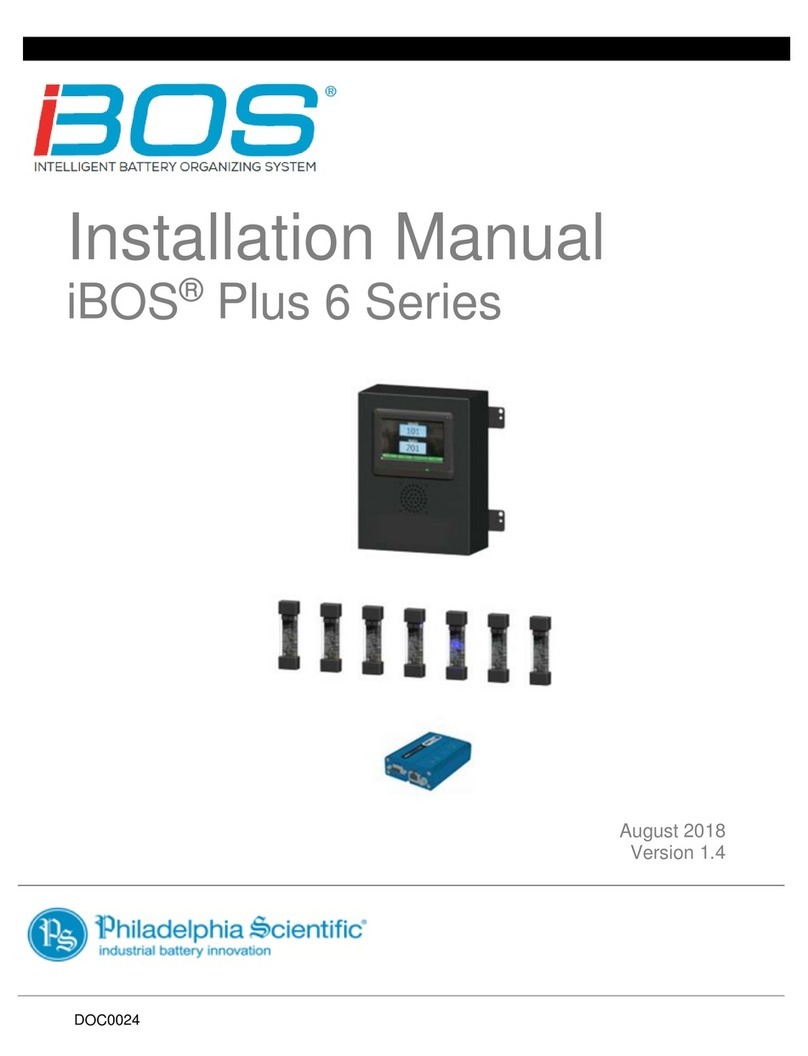 Philadelphia Scientific iBOS Plus 6 Series installation manual
