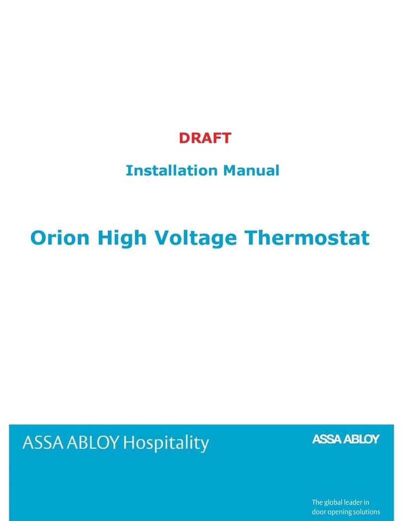 Assa Abloy Orion installation manual