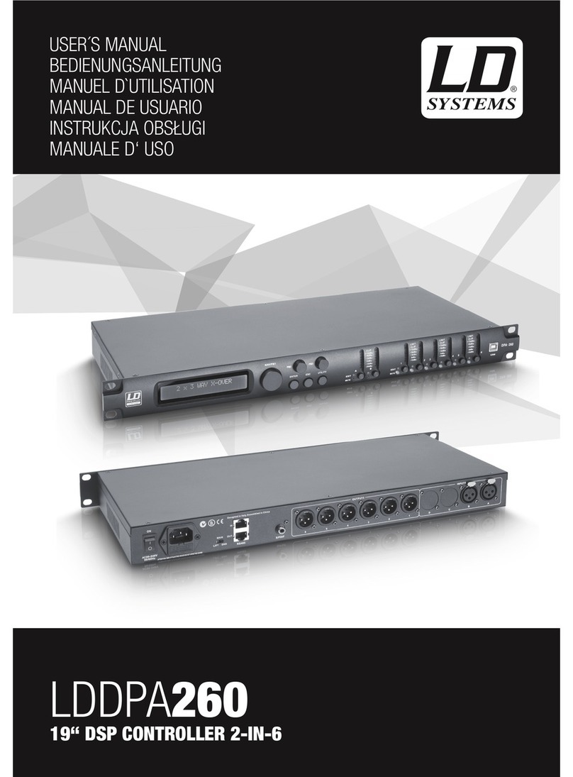 LD LDDPA260 User manual