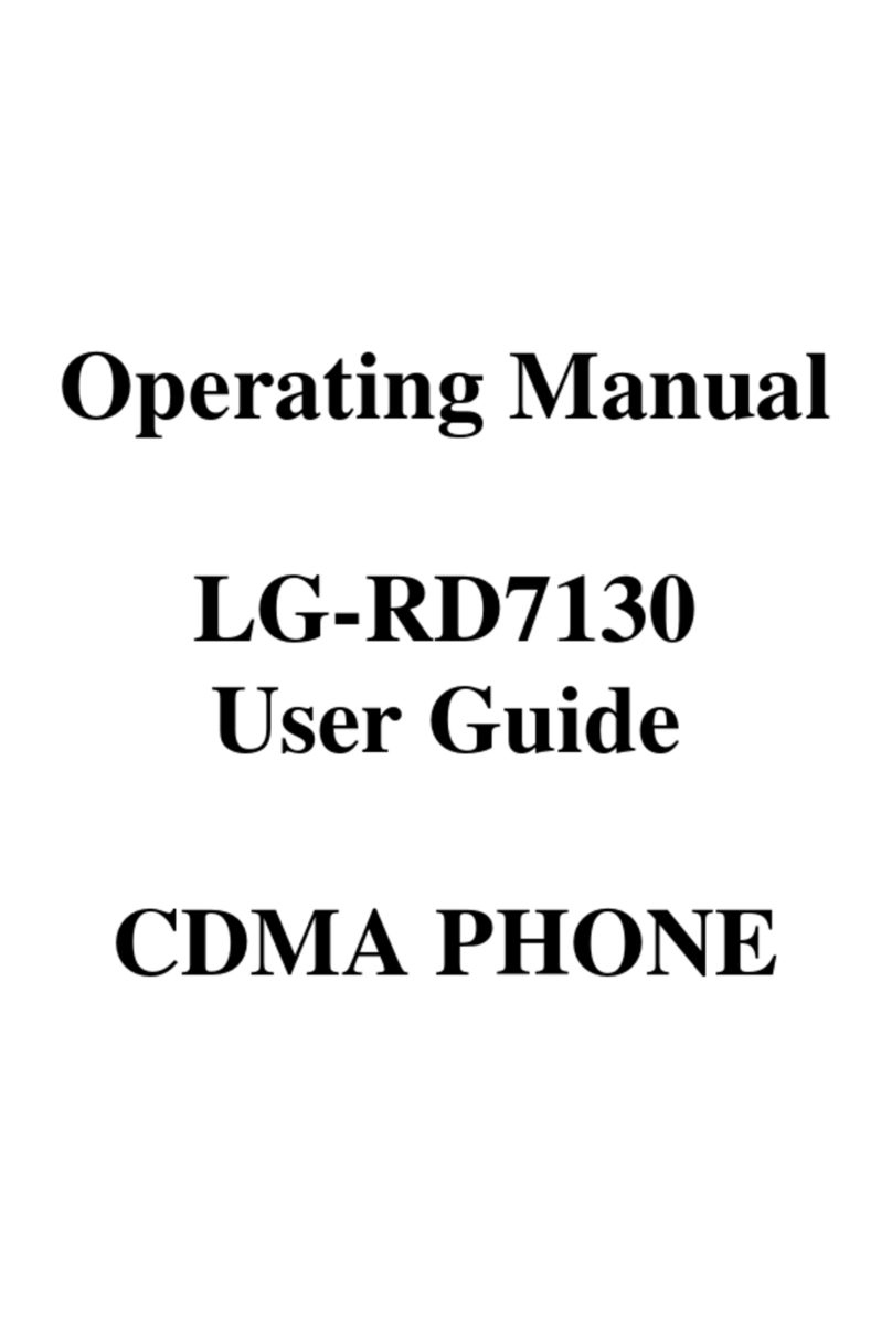 LG RD7130 operating manual