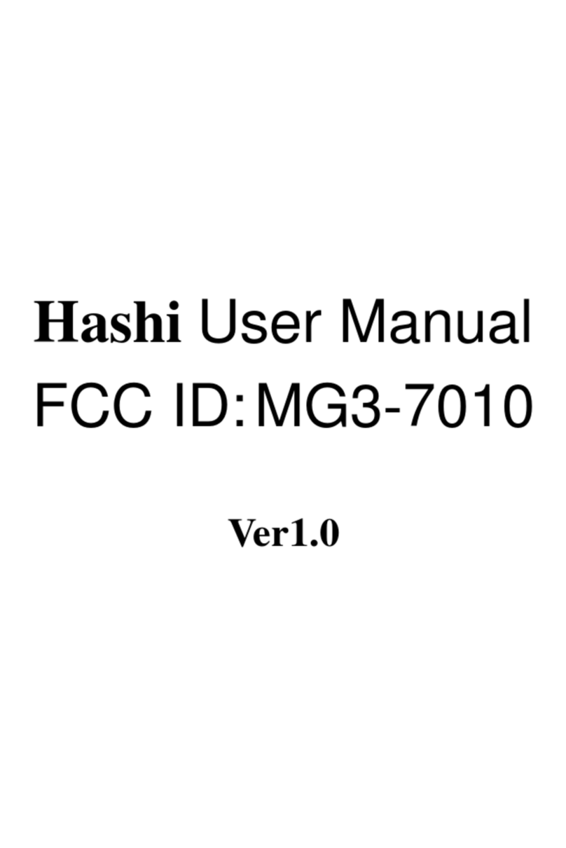 Universal Electronics Hashi user manual