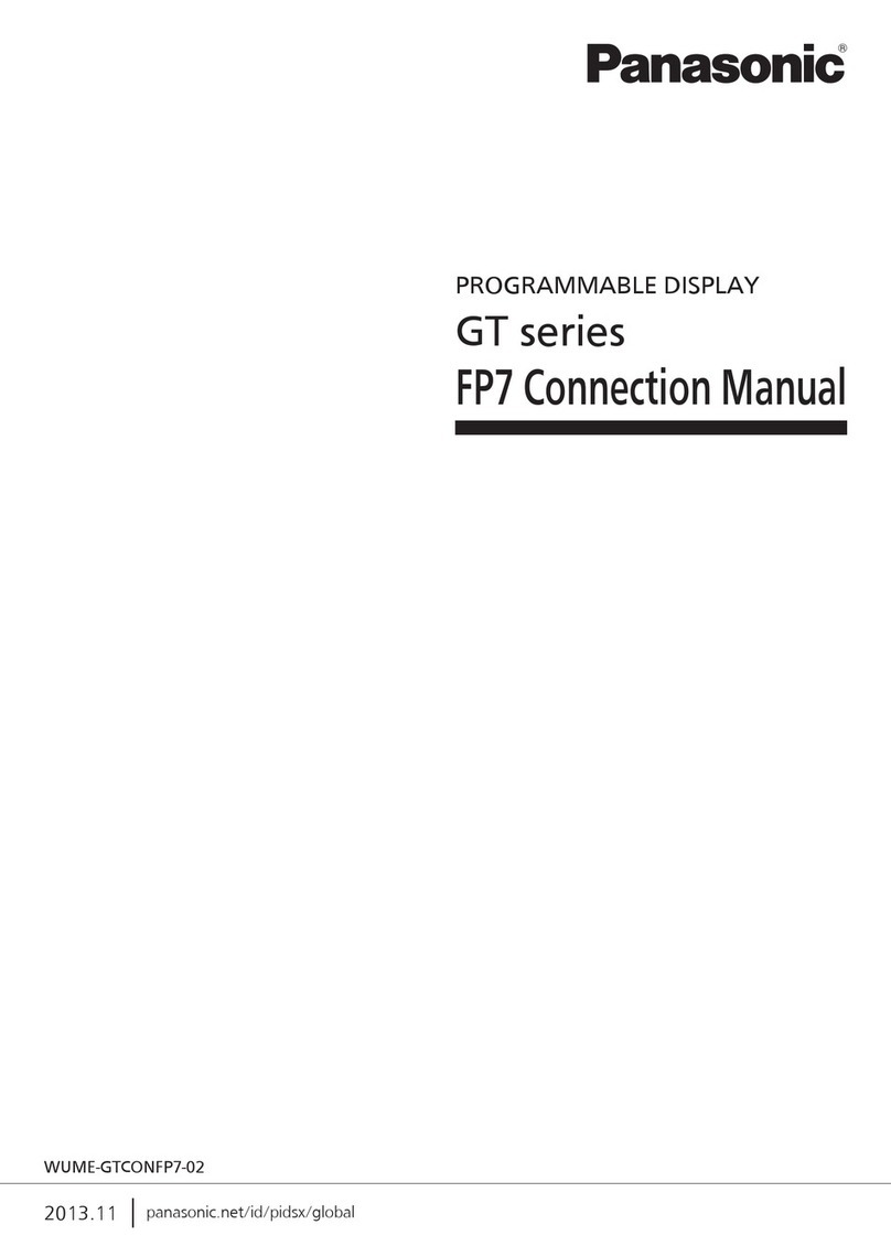 Panasonic GT series Instruction manual