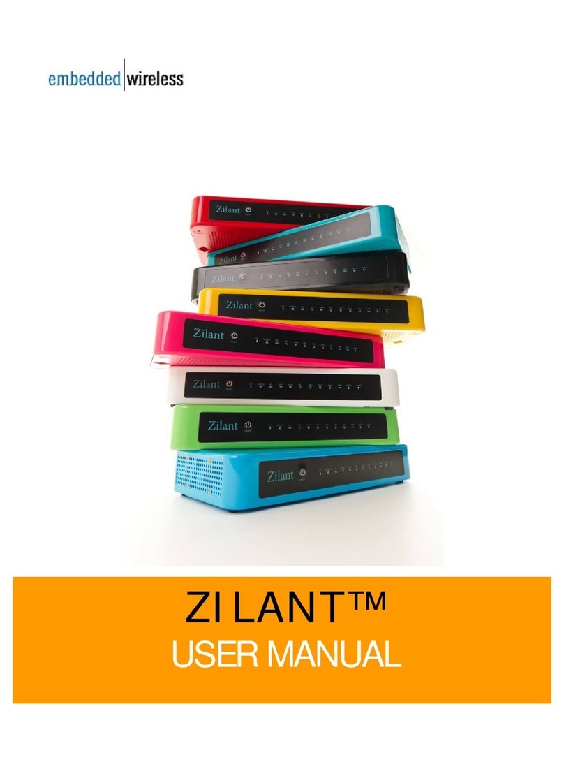 Embedded Wireless Zilant ZMX-8100 user manual