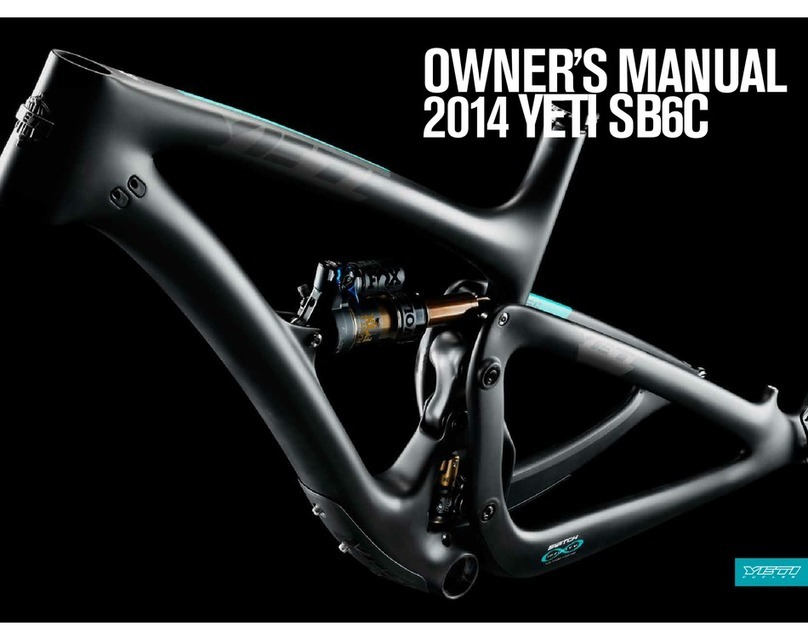 Yeti Cycles SB6C owner's manual