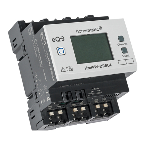 HomeMatic HmIPW-DRBL4 Parts list manual