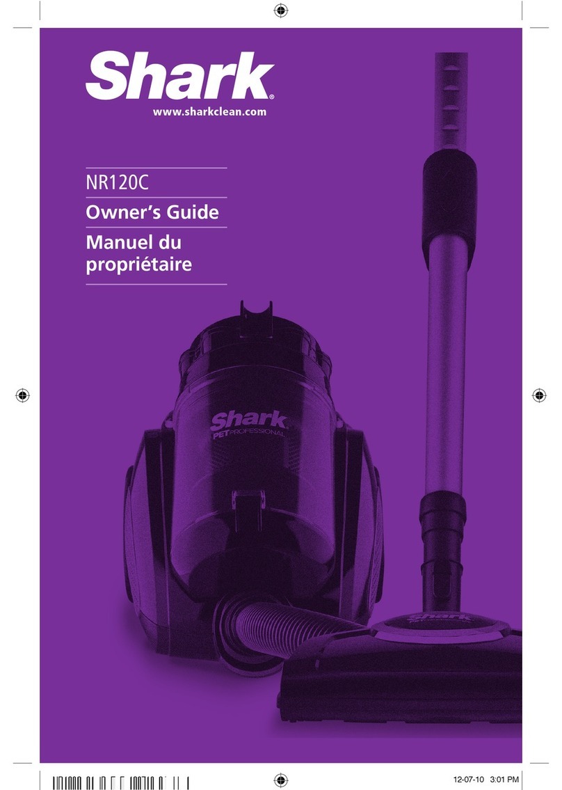 Shark NR120C User manual