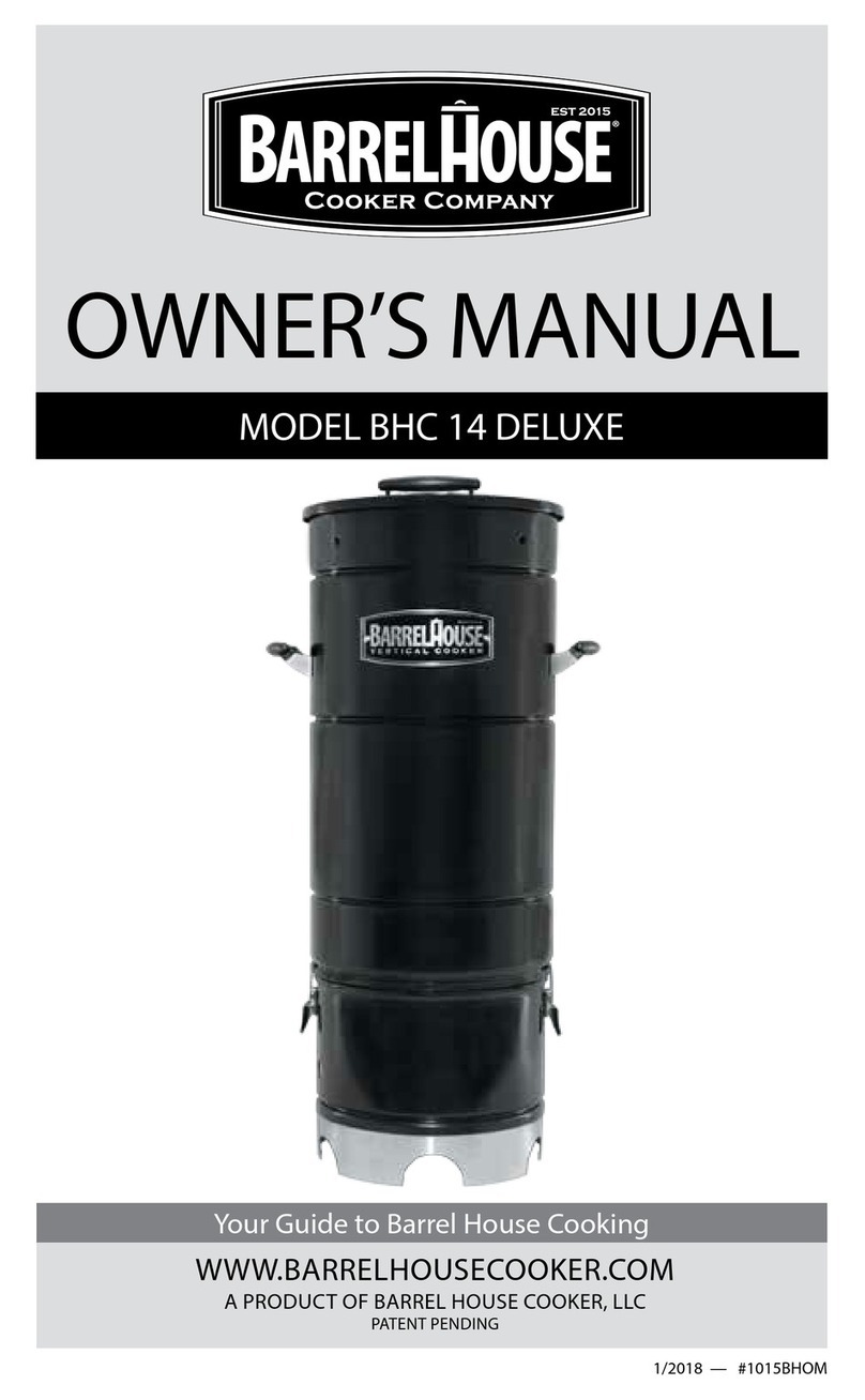 BarrelHouse BHC 14 DELUXE User manual