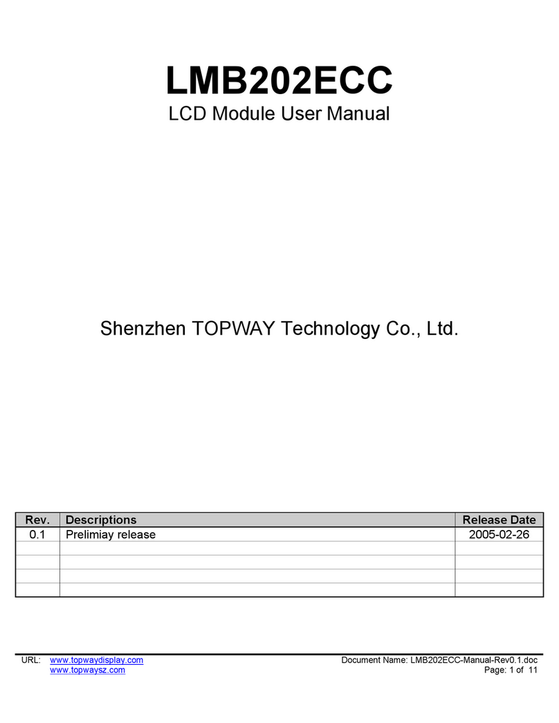 Shenzhen TOPWAY LMB202ECC user manual