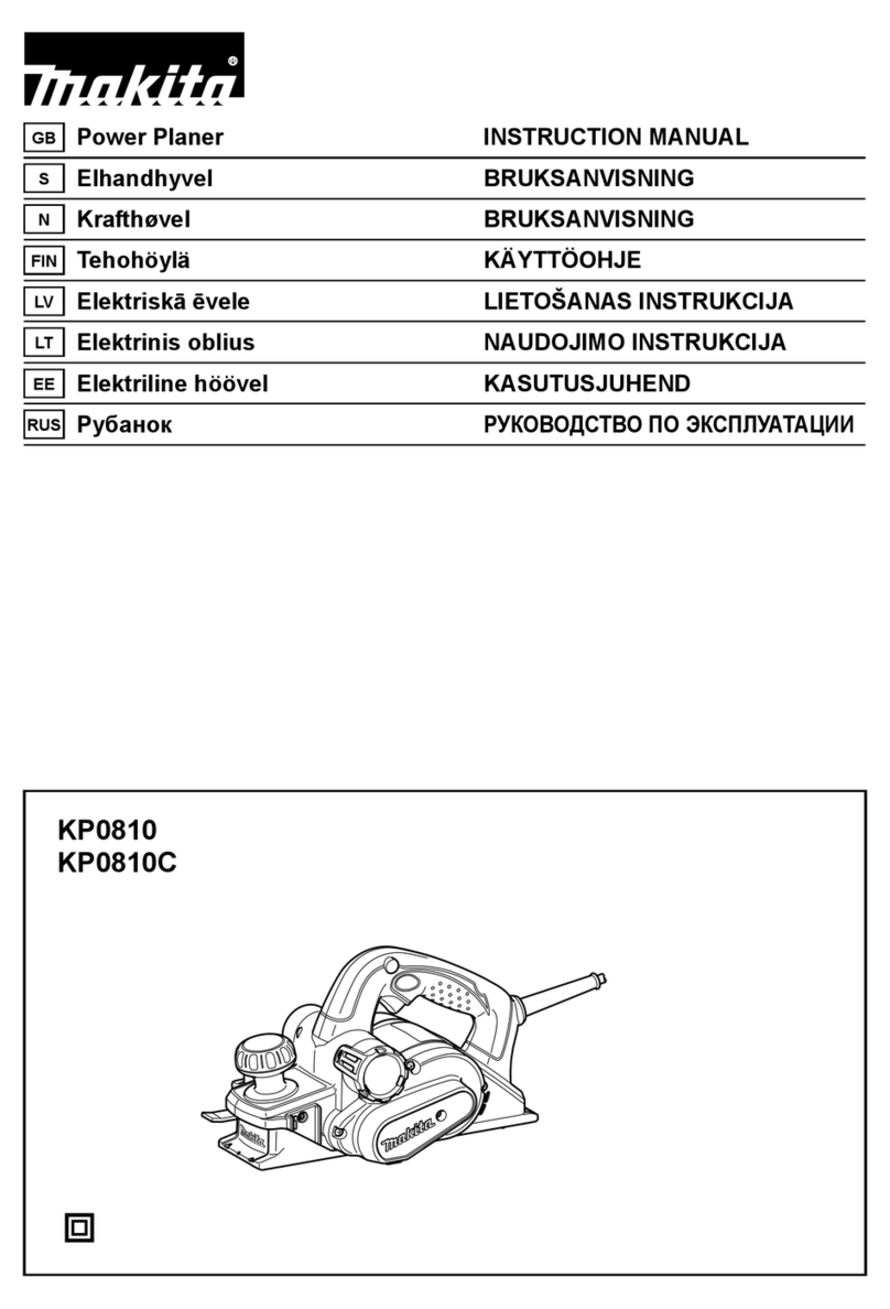 Makita KP0810 User manual