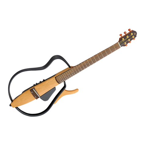 Yamaha Silent Guitar SLG-100S Service manual
