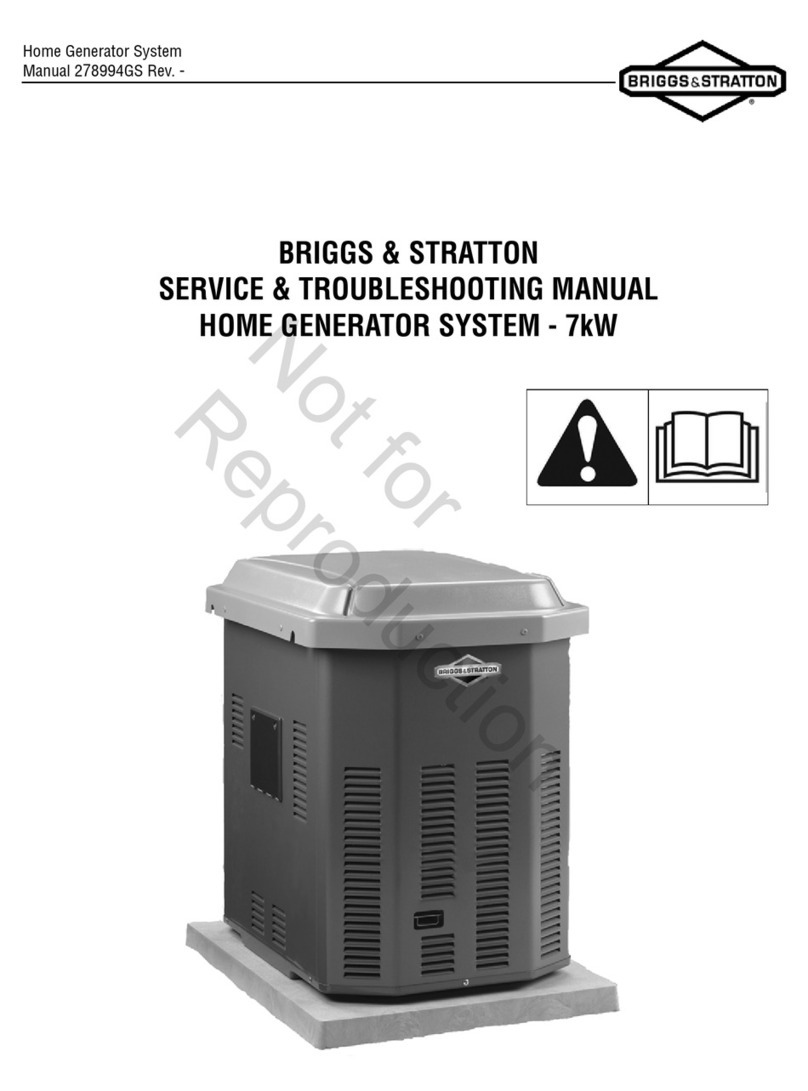 Briggs & Stratton 040298 Programming manual
