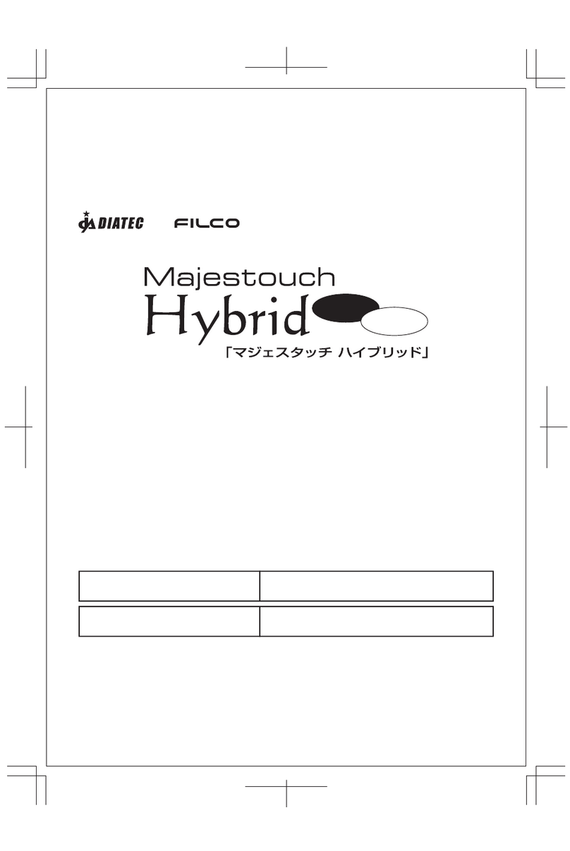 Filco Majestouch Hybrid user manual