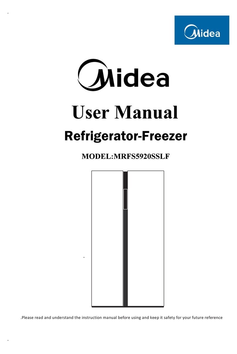 Midea MRFS5920SSLF User manual