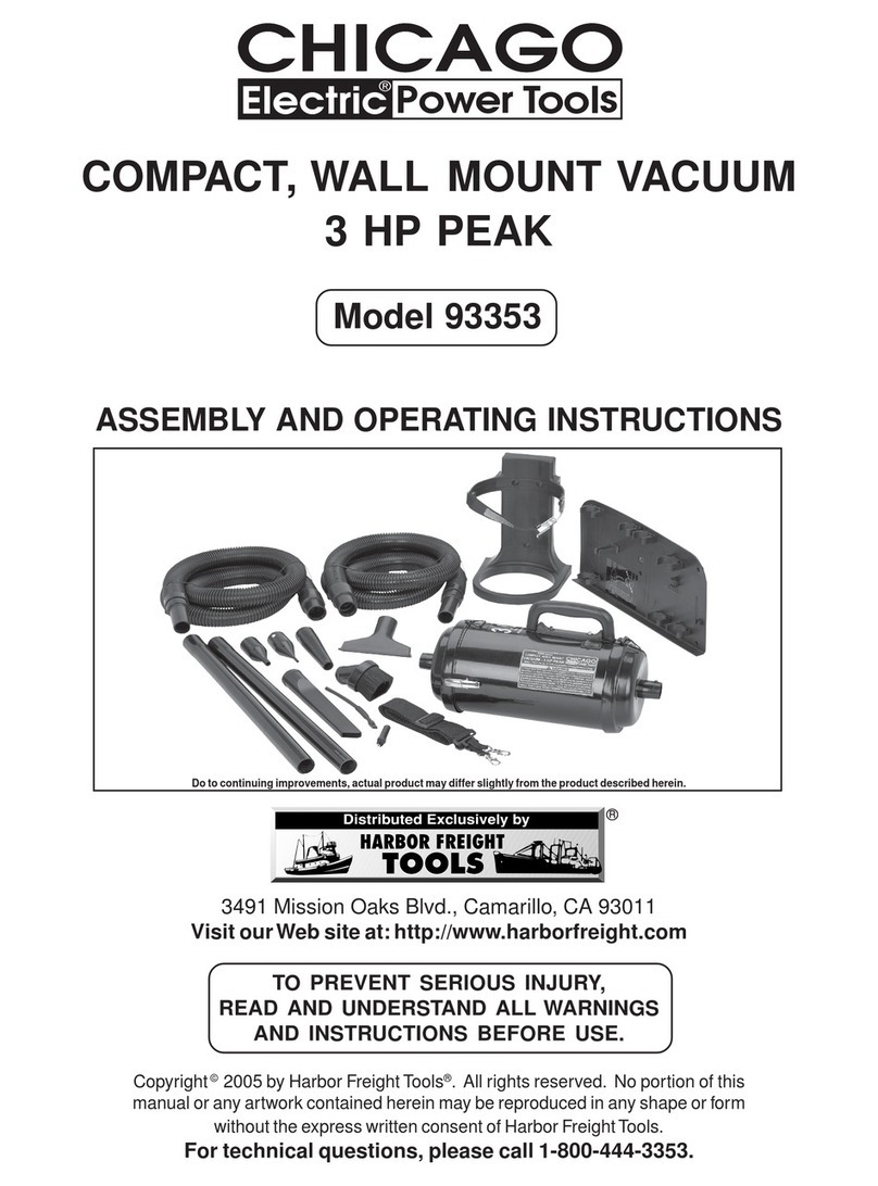 CHICAGO 93353 Assembly and operating instructions
