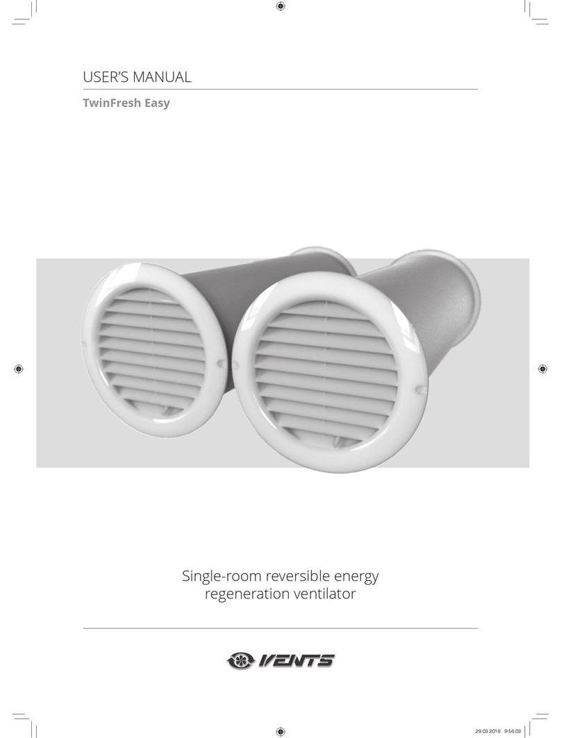 Vents TwinFresh Easy Series user manual