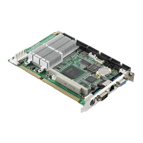 Advantech PCA-6781 Installation and operation manual