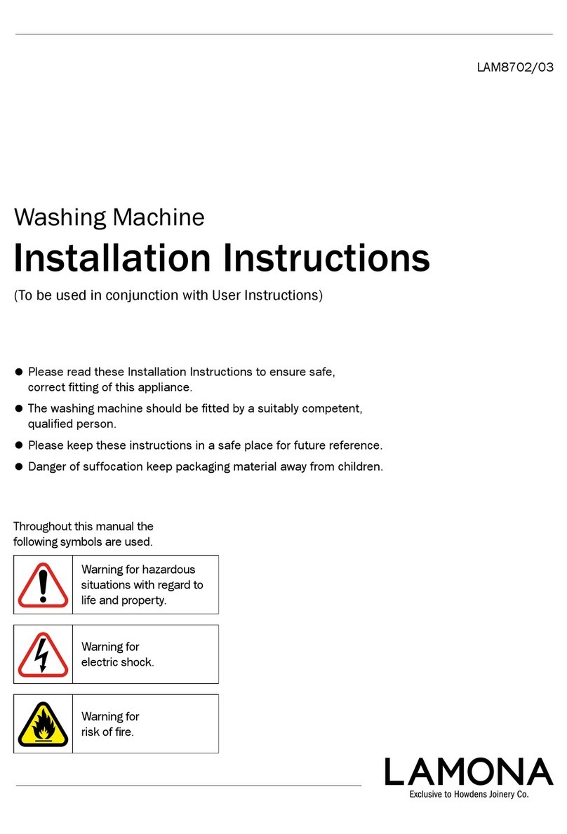 Lamona LAM8702 installation instructions