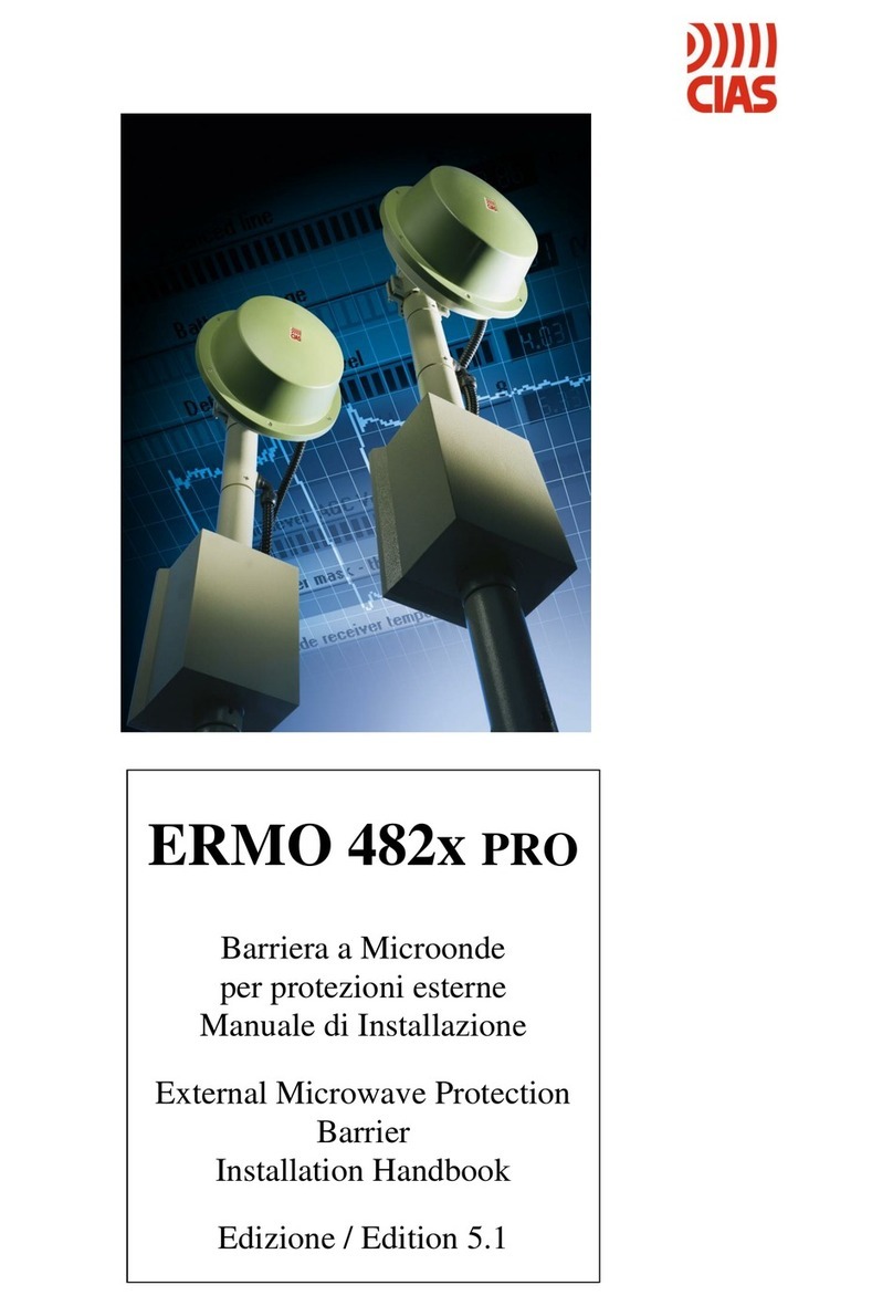 CIAS Elettronica S.r.l. ERMO 482x PRO System manual