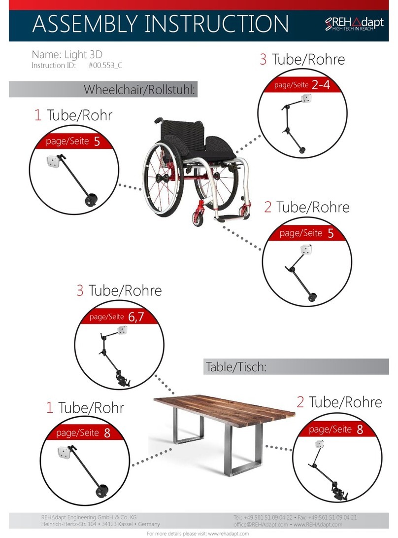 Rehadapt Light 3D Assembly instruction