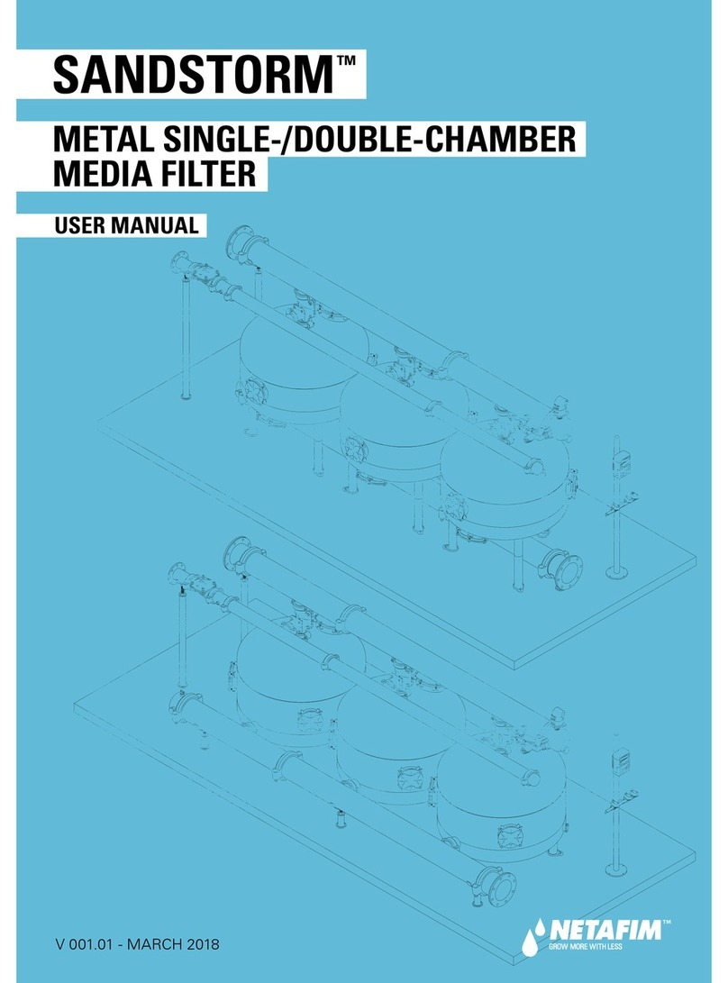 Netafim SANDSTORM User manual
