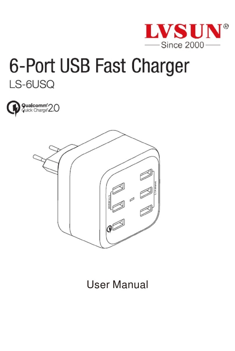 LVSUN LS-6USQ user manual
