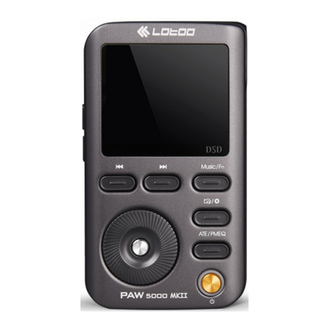 LOTOO PAW 5000 MKII User manual