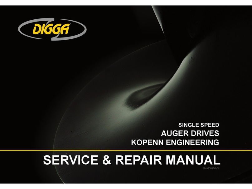Digga PD12HD-21 Service & repair manual