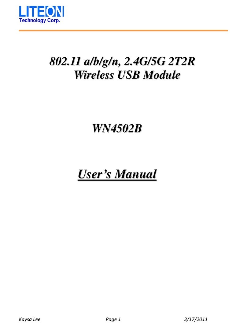 LiteOn WN4502B User manual