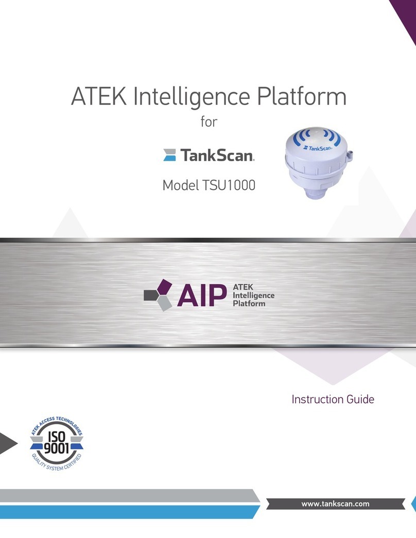 Atek TankScan TSU1000 Instruction guide