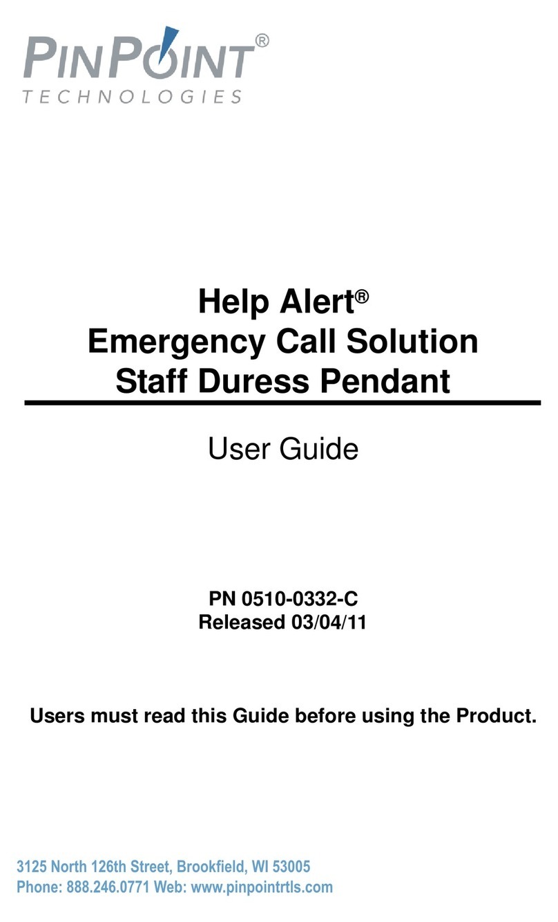 PinPoint Help Alert User manual