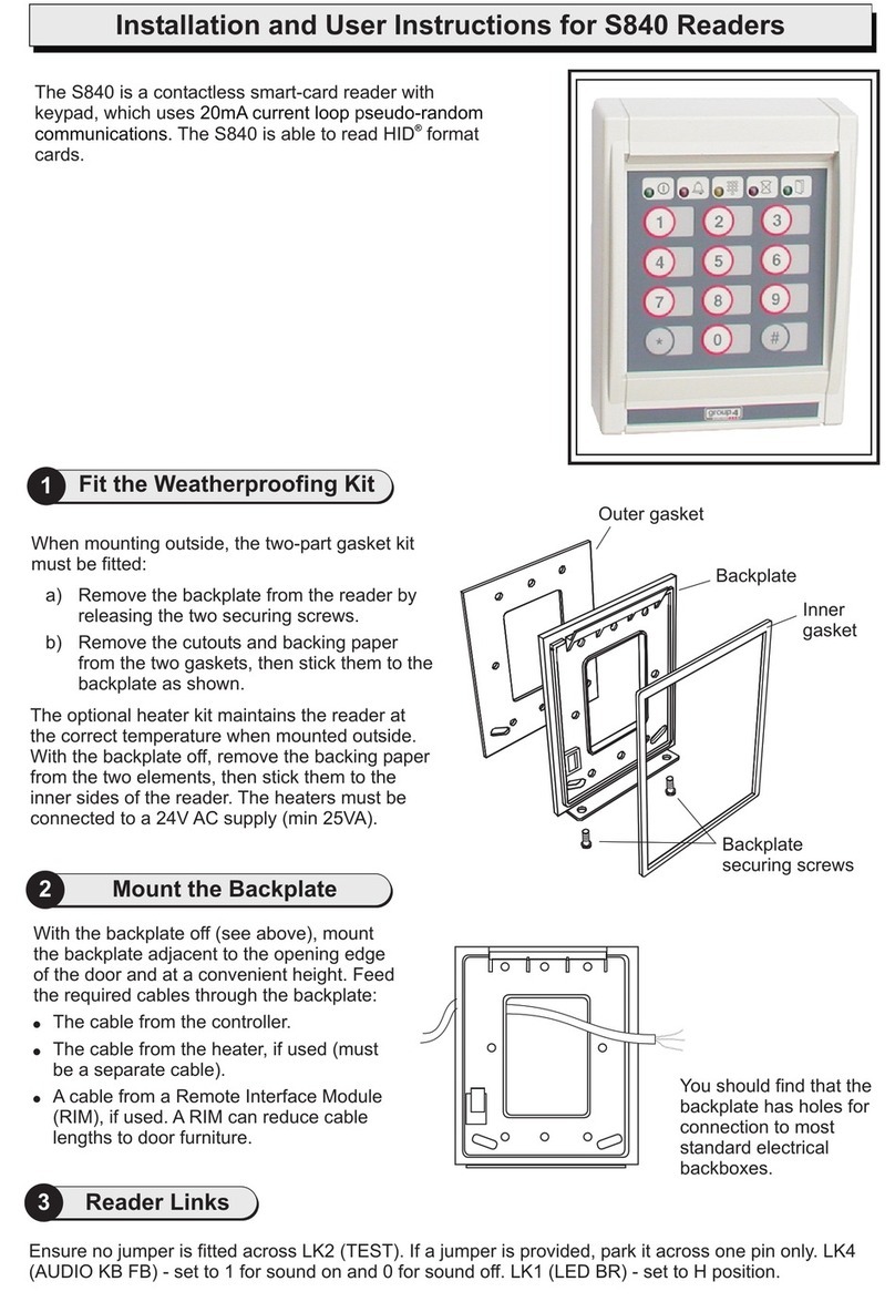 AMAG Technology S840 Guide