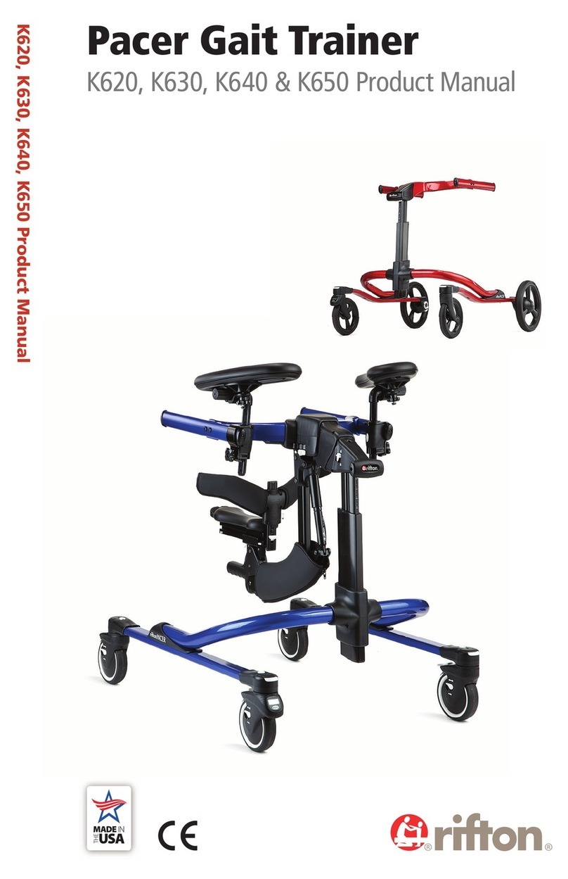 Rifton Pacer K620 small product manual