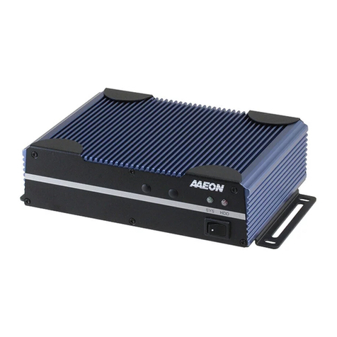 Aaeon AEC-6638 User manual