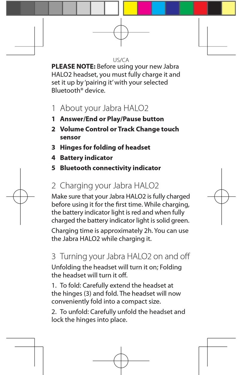 Jabra HALO2 manual