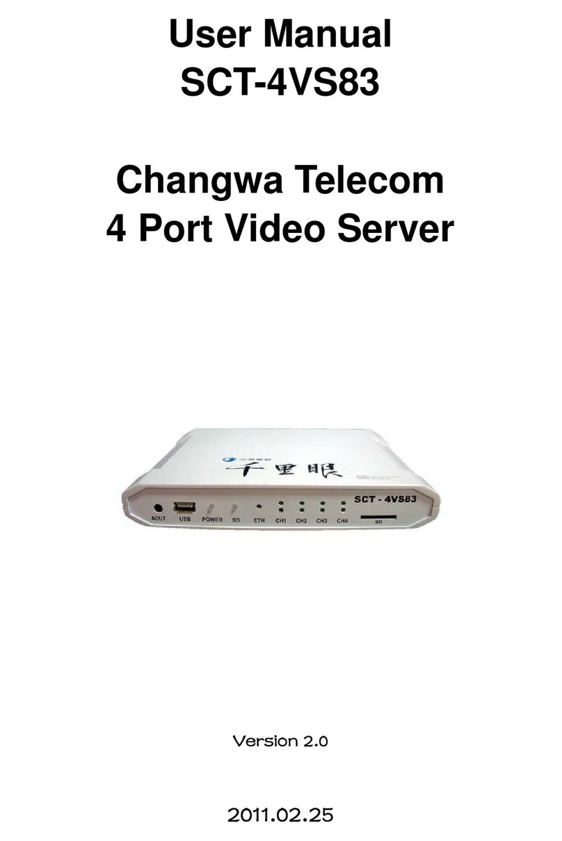 Changwa Telecom SCT-4VS83 user manual