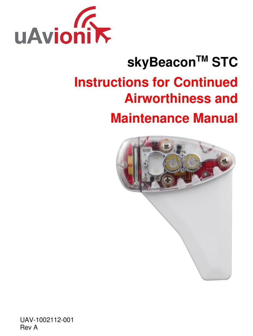 uAvionix skyBeacon STC Maintenance manual