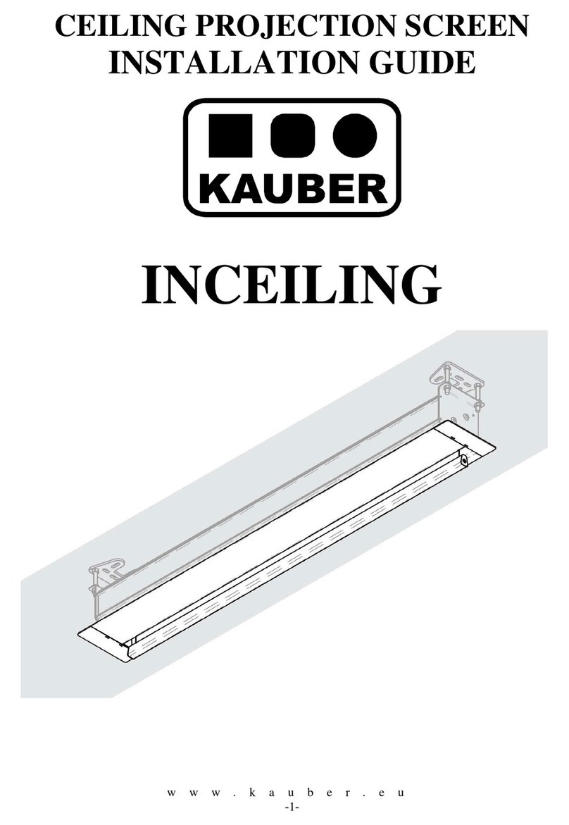 Kauber InCeiling User manual