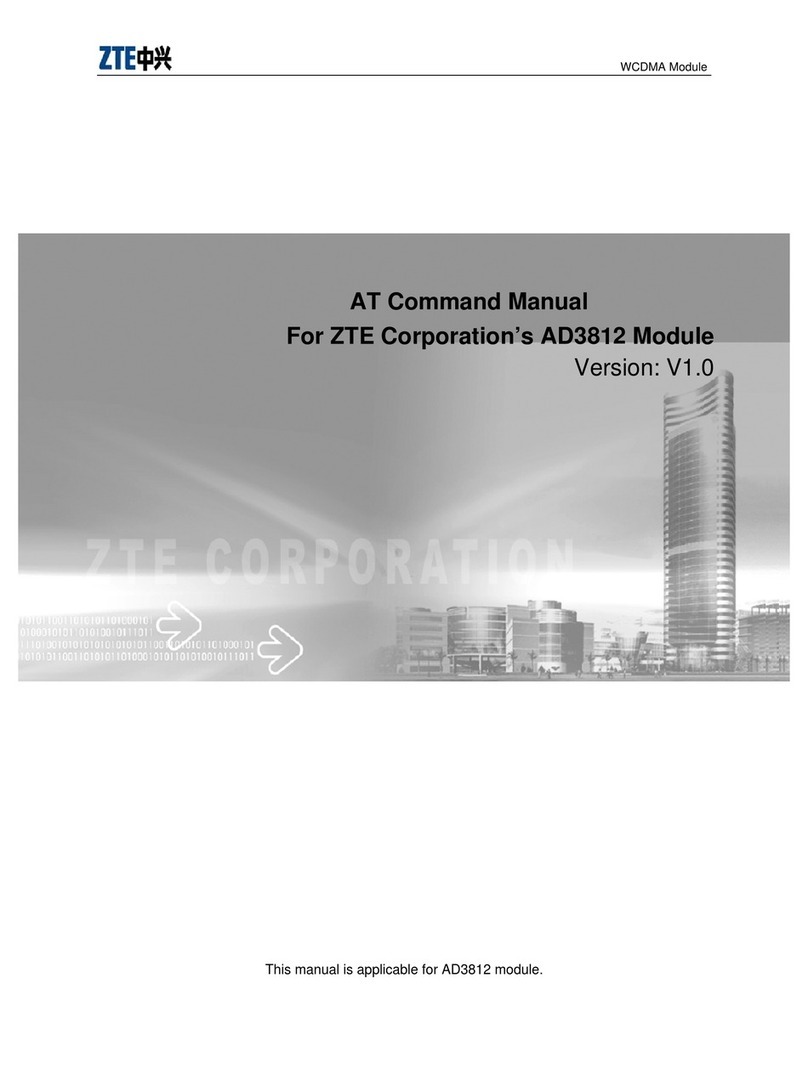Zte AD3812 Installation instructions